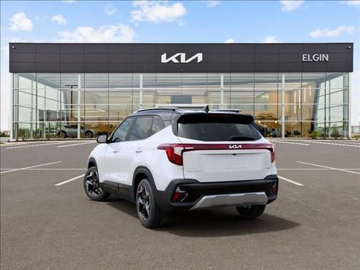 Clear White/Black Roof 2026 Kia Seltos S