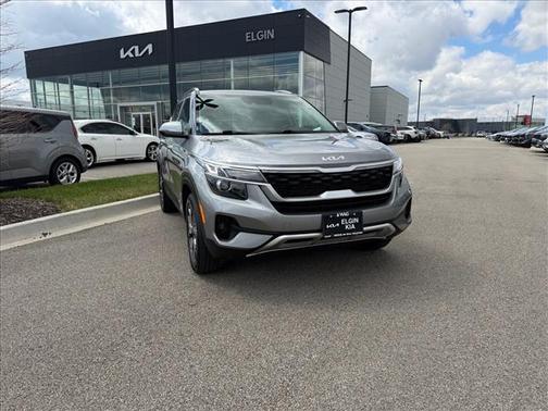 Steel Gray 2022 Kia Seltos EX