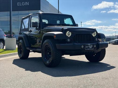 Black 2017 Jeep Wrangler Sport