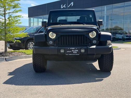 Black 2017 Jeep Wrangler Sport