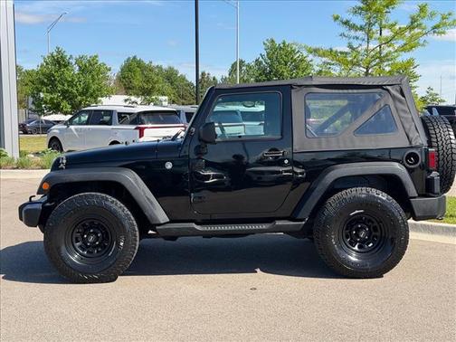 Black 2017 Jeep Wrangler Sport
