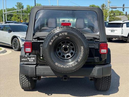 Black 2017 Jeep Wrangler Sport