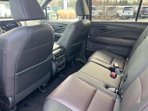 Sonic Gray Pearl 2024 Honda Passport AWD Black