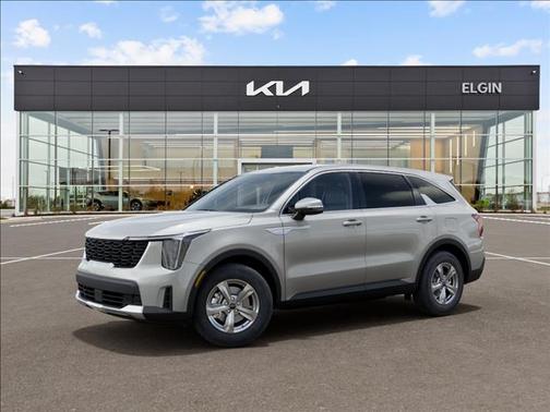 Ivory Silver 2026 Kia Sorento LX