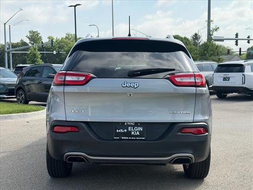 Billet Silver Metallic Clearcoat 2016 Jeep Cherokee Limited