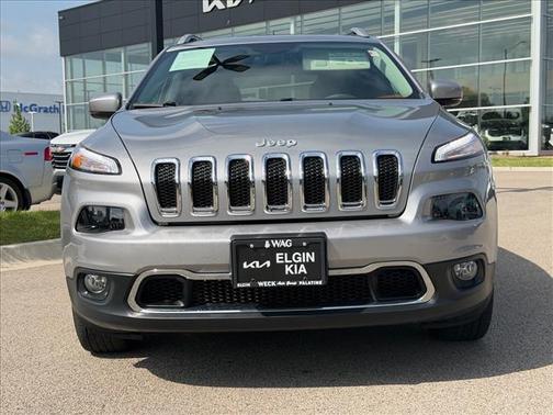 Billet Silver Metallic Clearcoat 2016 Jeep Cherokee Limited