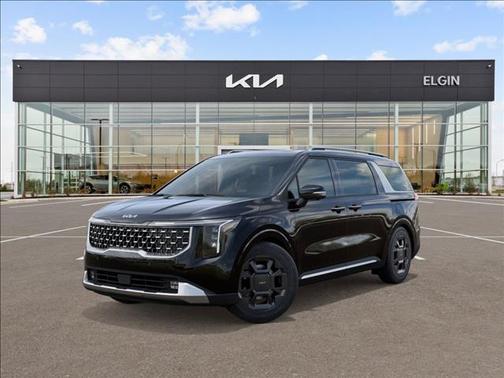 Aurora Black 2026 Kia Carnival Hybrid SX Passenger Van