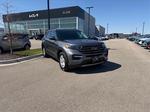 Carbonized Gray Metallic 2023 Ford Explorer XLT