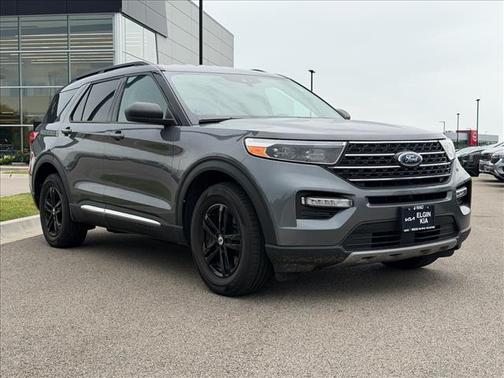Carbonized Gray Metallic 2023 Ford Explorer XLT