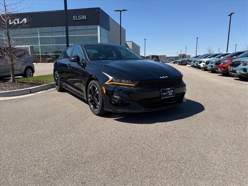 Ebony Black 2022 Kia K5 GT-Line