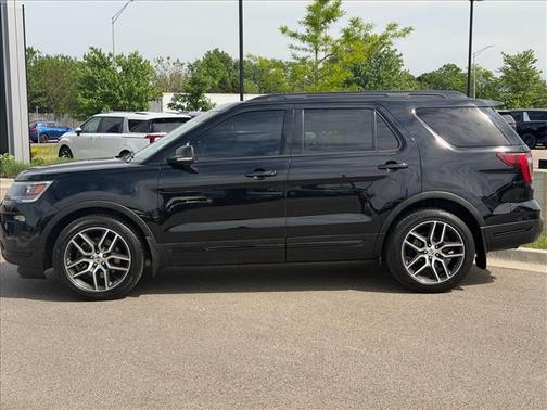 Shadow Black 2018 Ford Explorer Sport