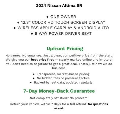 2020 Nissan Altima 2.5 S