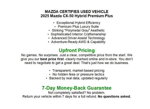 2025 Mazda CX-50 Hybrid PREMIUM PLUS PACKAGE
