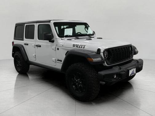 Bright White Clearcoat 2025 Jeep Wrangler Sport