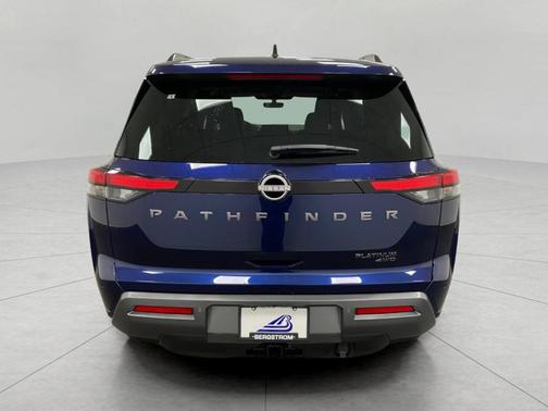 Deep Ocean Blue 2026 Nissan Pathfinder Platinum