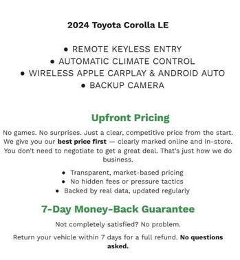 2024 Toyota Corolla LE