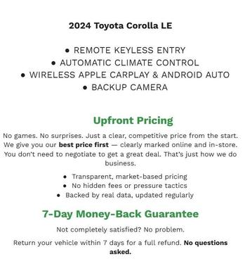 2024 Toyota Corolla LE