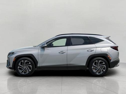 Shimmering Silver 2026 Hyundai TUCSON Hybrid Limited