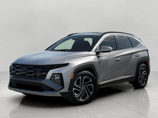 Shimmering Silver 2026 Hyundai TUCSON Hybrid Limited