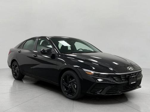 Black 2026 Hyundai ELANTRA SEL Sport