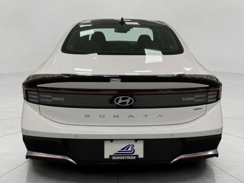 White 2026 Hyundai SONATA Hybrid Limited