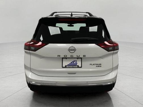 White / Black 2026 Nissan Rogue Platinum