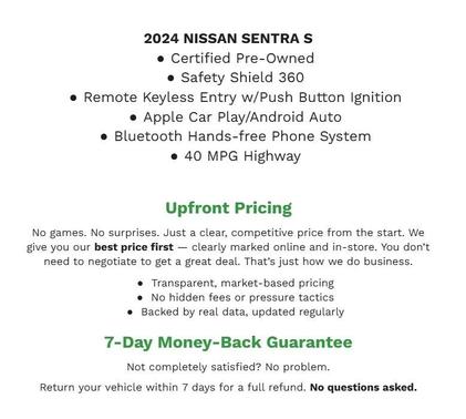 2024 Nissan Sentra S