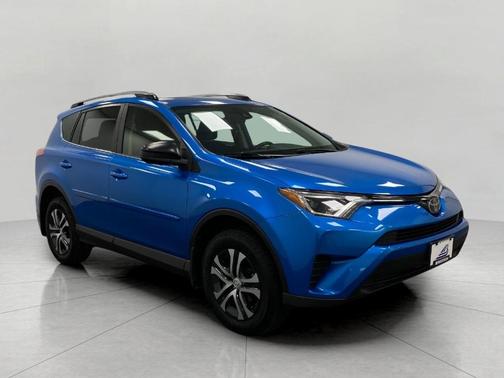 Blue 2018 Toyota RAV4 LE