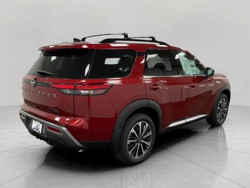 Scarlet Ember 2026 Nissan Pathfinder Platinum
