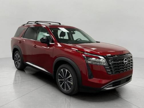 Scarlet Ember 2026 Nissan Pathfinder Platinum