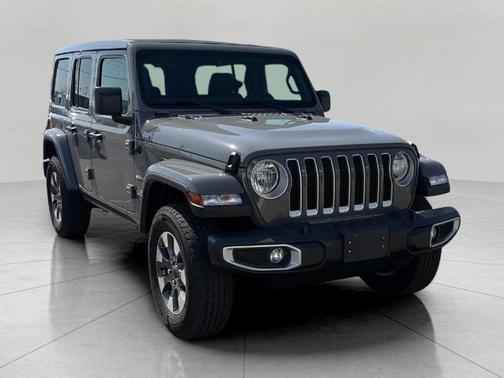 Gray 2023 Jeep Wrangler Sahara