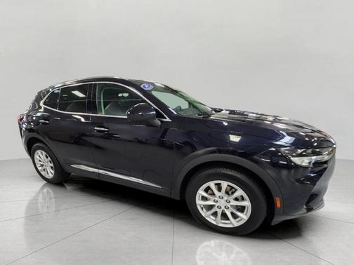 Dark Moon Blue Metallic 2021 Buick Envision Preferred