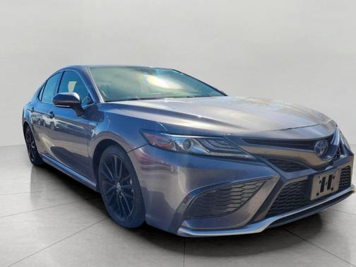 Predawn Gray Mica 2021 Toyota Camry Hybrid XSE