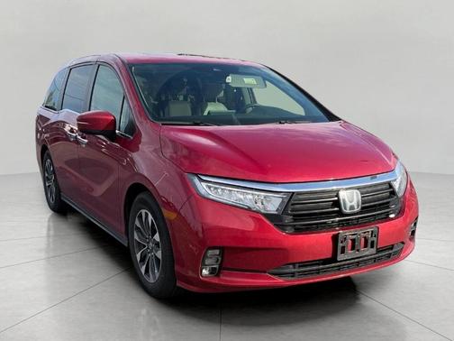 Red 2022 Honda Odyssey EX-L