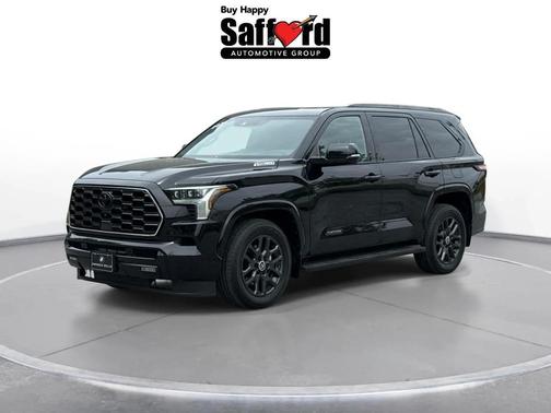 Midnight Black Metallic 2024 Toyota Sequoia Platinum