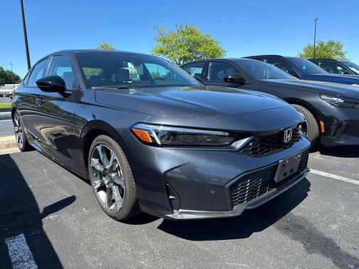 Gray 2025 Honda Civic Hybrid Sport Touring