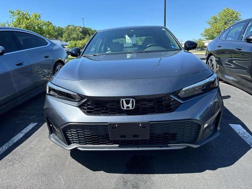 Gray 2025 Honda Civic Hybrid Sport Touring