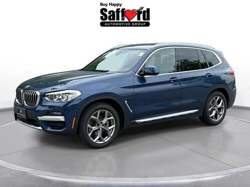 Phytonic Blue Metallic 2021 BMW X3 xDrive30i