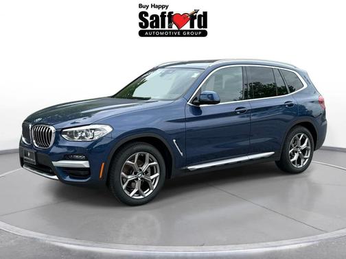 Phytonic Blue Metallic 2021 BMW X3 xDrive30i