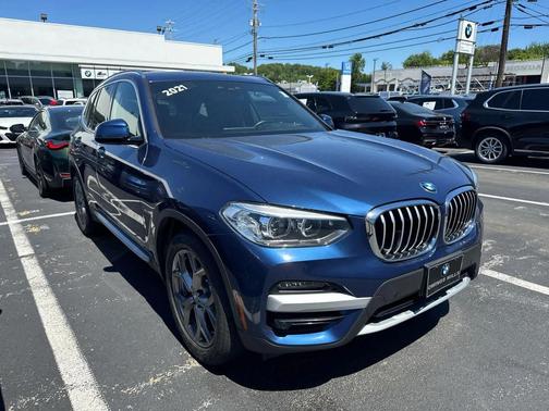 Phytonic Blue Metallic 2021 BMW X3 xDrive30i