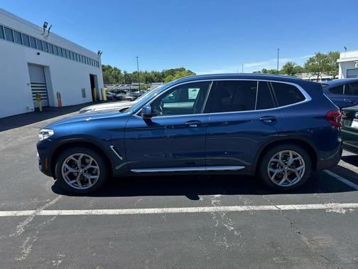 Phytonic Blue Metallic 2021 BMW X3 xDrive30i