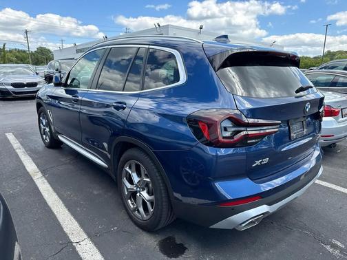 Phytonic Blue Metallic 2024 BMW X3 xDrive30i