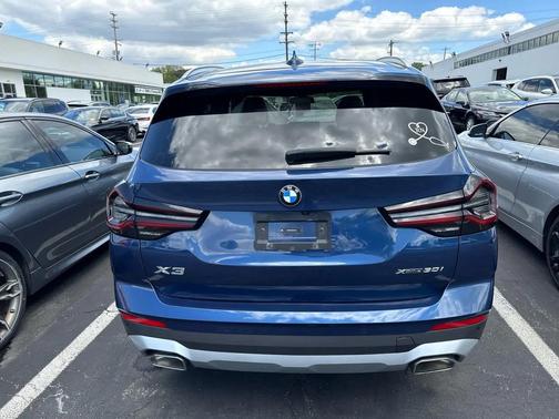 Phytonic Blue Metallic 2024 BMW X3 xDrive30i