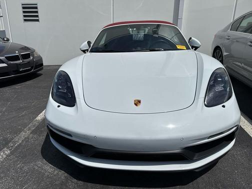 White 2022 Porsche 718 Boxster GTS 4.0