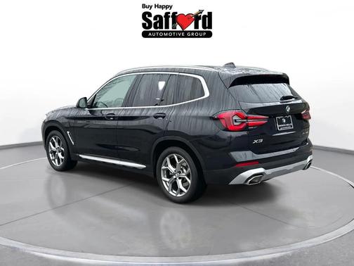 Black Sapphire Metallic 2024 BMW X3 xDrive30i