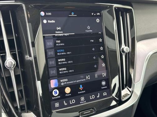 Gray 2024 Volvo S60 B5 Core Dark Theme