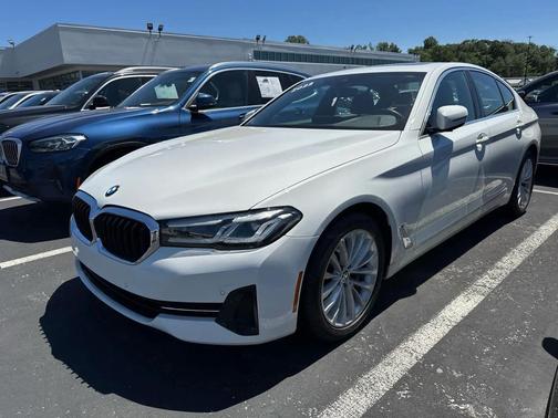 Alpine White 2023 BMW 530 i xDrive