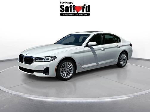 Alpine White 2023 BMW 530 i xDrive