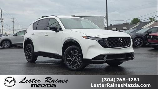 Rhodium White Metallic 2026 Mazda CX-5 2.5 S Premium Plus Package