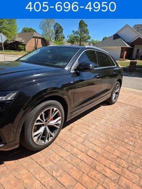 Mythos Black Metallic 2022 Audi Q8 55 Prestige